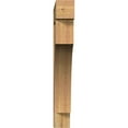 thumbnail image 2 of Ekena Millwork 6"W x 40"D x 44"H Westlake Block Rough Sawn Bracket, Western Red Cedar, 2 of 4
