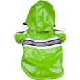 thumbnail image 3 of Pet Life R4GRSM Green - Reflecta Glow Pvc Raincoat - SM, 3 of 5
