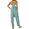 thumbnail image 5 of STARVNC Women Solid Color V Neck Sleeveless Pockets Jumpsuit, 5 of 9