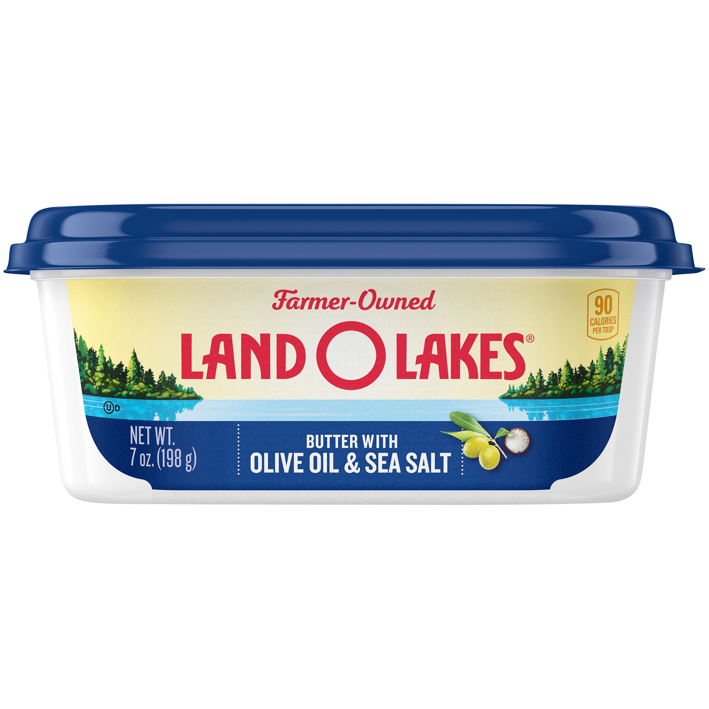 Land O Lakes Butter with Olive Oil and Sea Salt, 7 oz Tub