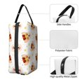 thumbnail image 5 of Uemuo Funny Corgi Pattern Portable Toiletry Bags with Handle, Waterproof travel Make up Bags for Women, Large Capacity Travel Cosmetic Bags, 5 of 9