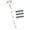 3 cotton tips, variant on deevoka Double Side Mist Retractable Window Cleaner Glass Clean Scraper for Bathroom 3 cotton tips