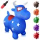 thumbnail image 1 of Tolva hinchable para caballos Waliki | Benny The Jumping Bull Pony saltarín inflable para niños pequeños, 1 of 1