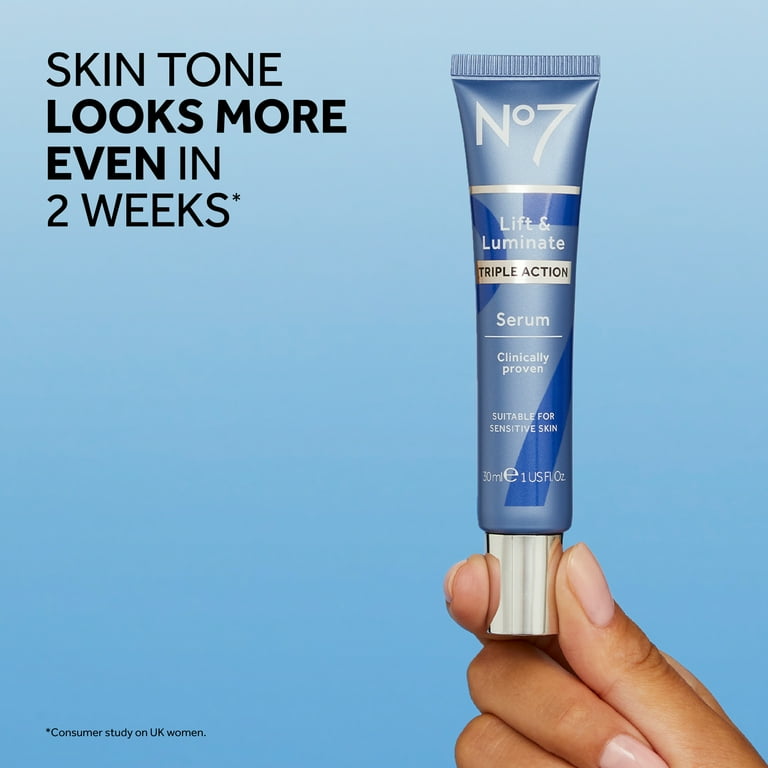 No7 Lift & Luminate Triple Action Serum, Anti-Aging