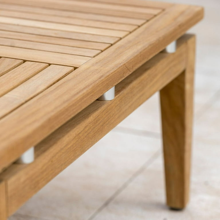 Amazonia Trieste Teak Outdoor Patio Coffee Table - Walmart.com