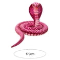 thumbnail image 5 of BAELLERT Simulation Snake Plush Toy Realistic Snake Skin Giant Plushies Funny Trick Toy Soft Stuffed Animal Doll Children Educational Toys Home Decoration for Halloween April Fools Day, 5 of 7