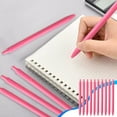 thumbnail image 4 of 10 Pack Gel Pens 0.5mm Fine Point, Smooth Glossy Ink for Writing, Comfort Grip Sch00l Office Supplies, Leakproof Click Pens for Note Taking, 4 of 6