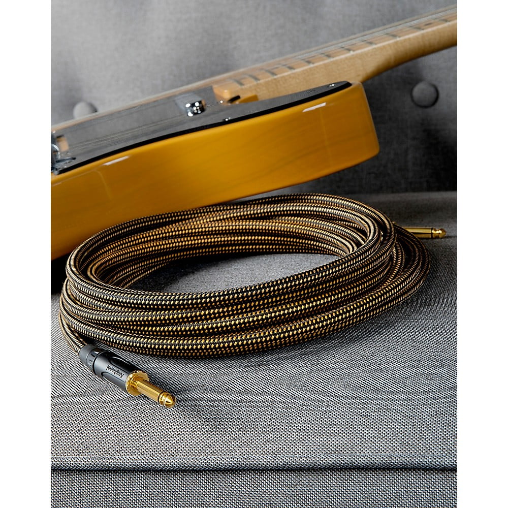 Livewire Signature Guitar Cable Straight/Straight Black and Yellow 20 ft.