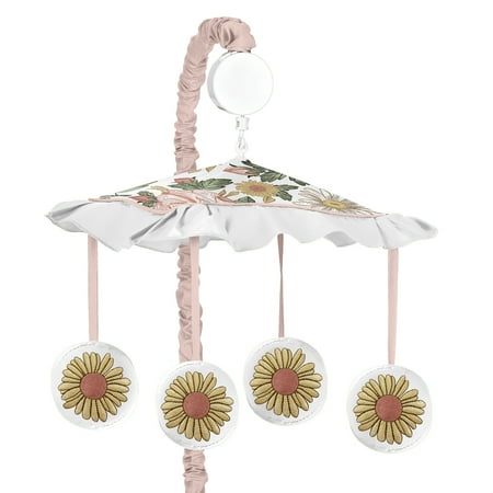 UPC: 0846480071853 | Vintage Floral Musical Mobile by Sweet Jojo Designs