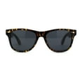 thumbnail image 3 of Classic Iconic Hipster Horn Rim Sunglasses Tortoise Black, 3 of 4