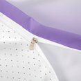 thumbnail image 4 of meiyoeat Modern Abstract Aesthetic Twin Duvet Cover,Purple Ombre Print Twin Bedding For Girl,Reversible,2-Piece,1 Duvet Cover and 1 Pillowcase, 4 of 6