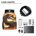 thumbnail image 4 of Mortal Kombat Backpack, Travel Laptop Backpack, Casual Daypack for College, Unisex Computer Bag Fits 15 Inch Notebook, 4 of 8