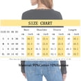 thumbnail image 4 of Camiseta Pivanzore para mujer con cuello cuadrado y manga larga blanca XL, 4 of 4