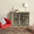 thumbnail image 6 of Gymax Buffet Storage Cabinet Console Table Kitchen Sideboard Drawer Grey, 6 of 10