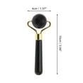 thumbnail image 2 of Unique Bargains 1 Pc Spherical Face Massager for Beauty Parlor Black Natural Jade Zinc Alloy, 2 of 4