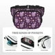 thumbnail image 5 of Easygdp Snake And Flower Fanny Packs para Mujeres y Hombres, Bolsa de Cinturón, Bolsos de Cruz para Trabajo/Correr/Senderismo, 5 of 9