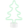 thumbnail image 3 of Northlight LED Christmas Tree Neon Table Light - 11" - Green, 3 of 7