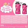 thumbnail image 7 of MoKo Toddlers Winter Mittens, Waterproof Skiing Gloves with Zipper for 2-5 years Girls Boys, 7 of 7