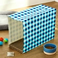 thumbnail image 2 of Vibrant Life Easter Gingham Paper Bag: Cat Nip & Corrugate Cat Scratching Pad, Blue, 2 of 8