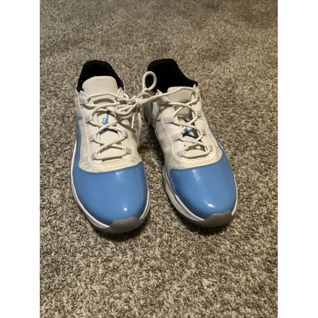 Ni - ke Ni - ke Air Jordan 11 CMFT Low Basketball Shoes Mens University Blue /White Size 14