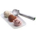 thumbnail image 2 of Pala para helado original Zeroll con mango conductor de calor relleno de líquido único Diseño simple de aluminio de una pieza Fácil liberación Hecho en EE. UU. Plata de 2.5 onzas, 2 of 4