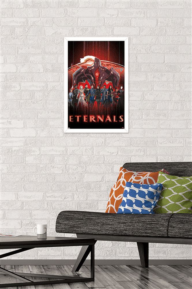 Marvel Eternals - Shadow Wall Poster, 14.725" x 22.375", Framed