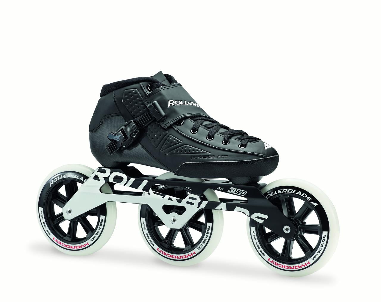 Rollerblade Endurace Pro 125 Unisex Adult Fitness Inline Skate Black and Red Premium Inline Skates