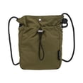 thumbnail image 1 of Bolso bandolera pequeño para teléfono, ideal para camping, viajes, picnic, uso diario para mujeres y hombres. Verde oscuro, 1 of 9