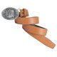 thumbnail image 1 of Cinturón vaquero de 120cm, correa de cintura, cinturón de de cuero PU para vacaciones en la calle Amarillo Yuyangstore Cinturón de vaquero occidental, 1 of 8