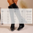 thumbnail image 3 of Viluyesy Womens Knee High Boots Chunky Heel Patent Leather Square Toe Side Zipper Glossy Party Shoes Red Size 8.5, 3 of 6
