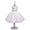 Pink01, variant on Kids Girls Sleeveless Princess Dresses Toddler Printed Tulle Dress Tutu Girls Wedding Party Gown for 2-10 T
