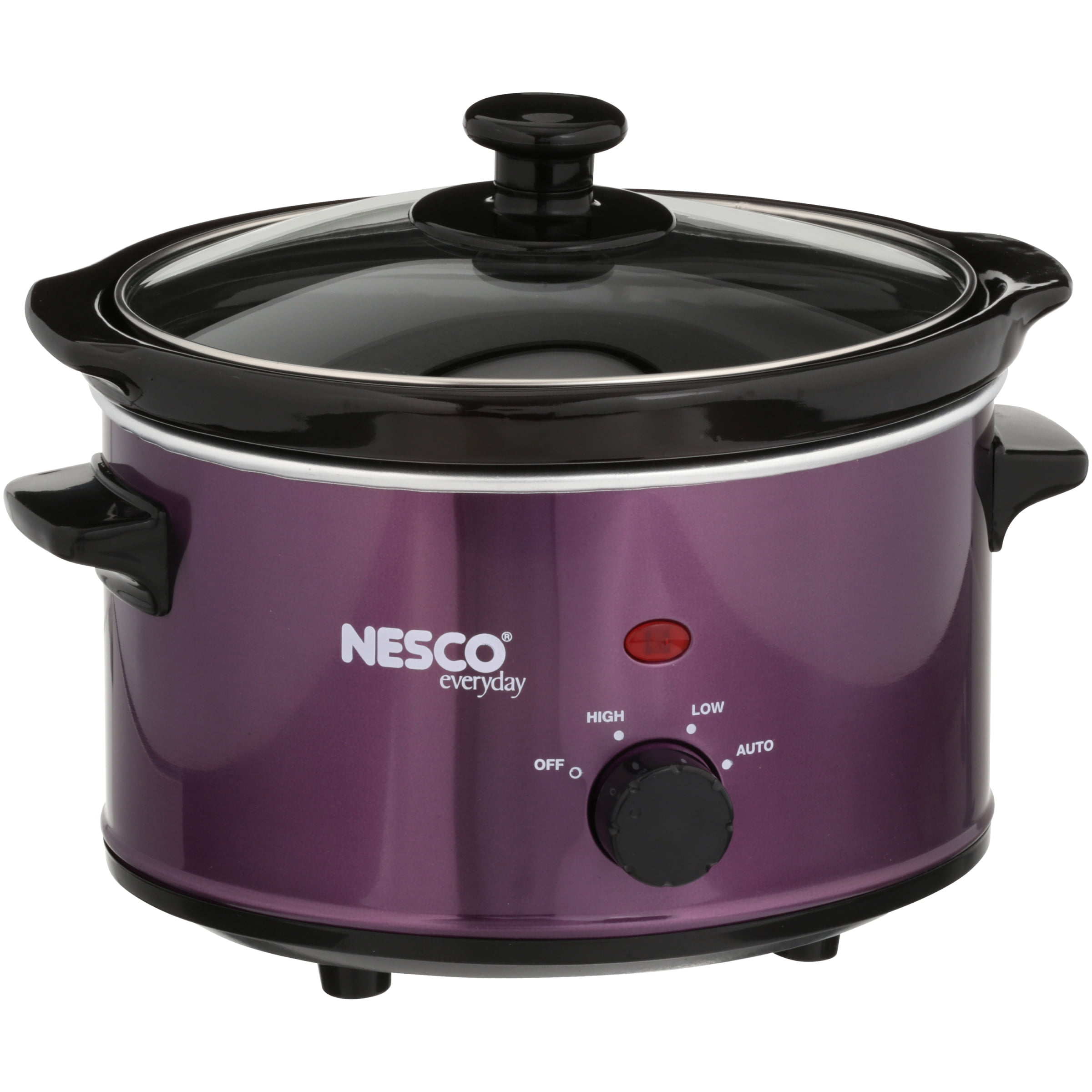Nesco 1.5 Qt Slow Cooker (Metallic Violet)