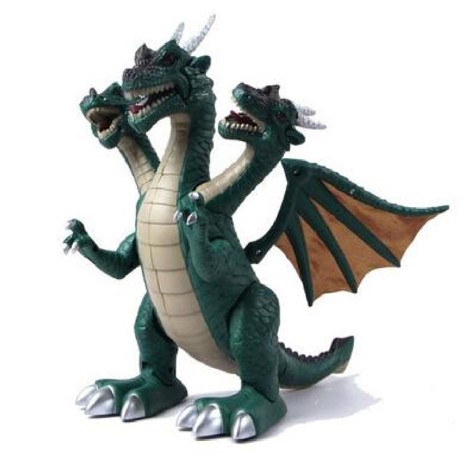 Three Headed Winged Dino  Dragon  Battery Operated Walking 