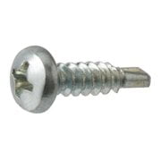New #8 x 1/2 in. Phillips Pan Head Zinc Plated Sheet Metal Screw (100-Pack)