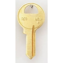 Kaba Ilco Key Blank,Brass,Type 1092,4 Pin,PK50 M1-BR