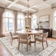 thumbnail image 2 of YOUFORTONG 10x14 Washable Area Rug for Living Room,Stain Resistant Washable Rugs with Non-Slip Backing,Vintage Low Pile Indoor Carpet for Bedroom Dining Room Office,Beige ﻿, 2 of 9