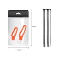 thumbnail image 4 of 1 juego de protectores de cadena de bicicleta de carretera MTB Protector antiarañazos (negro), 4 of 7