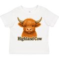 thumbnail image 3 of Inktastic Highland Cow Boys or Girls Toddler T-Shirt, 3 of 5