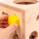 thumbnail image 4 of Juguetes educativos para niños en edad preescolar con selector de formas de madera para 1 2 3 años perfke Rompecabezas de clasificación de formas, 4 of 9