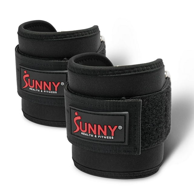 Sunny Health & Fitness Multi-Function Workout Ankle Straps - NO. 091