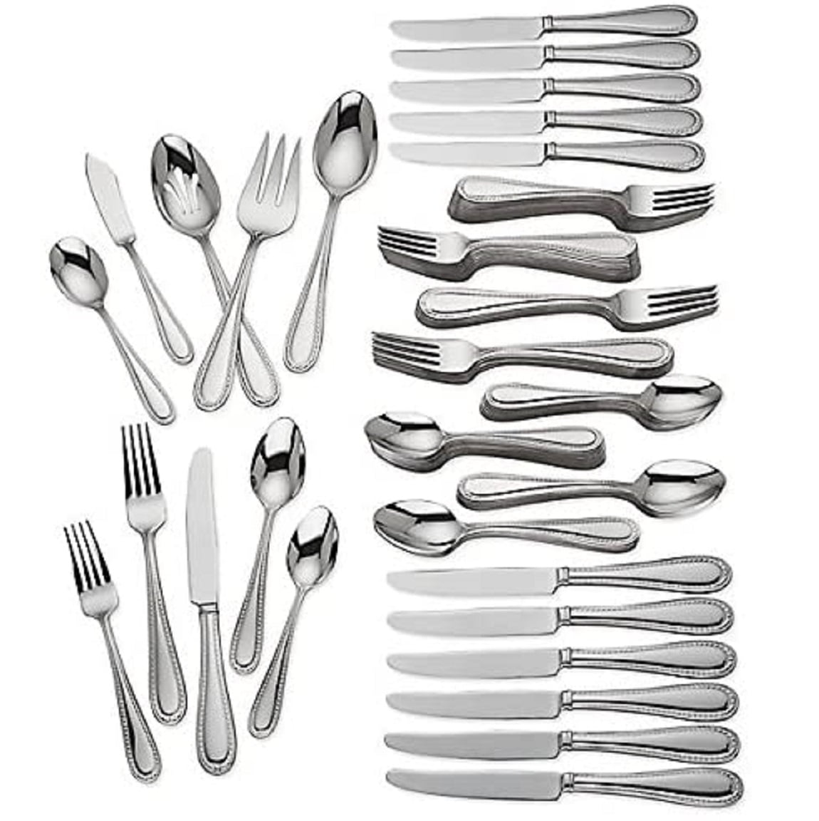 Lenox Hillsdale 18/10 Stainless Steel 65pc. Flatware Set (Service for