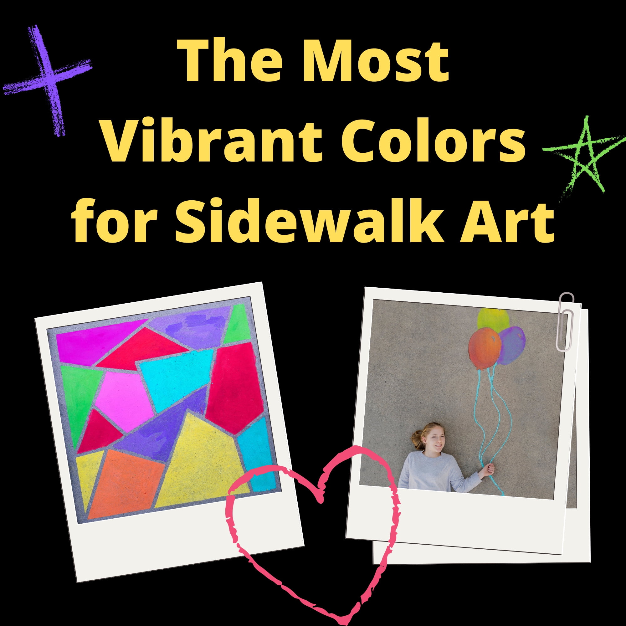 Chameleon Colors Ultimate Sidewalk Chalk Paint Kit, Outdoor Chalk Paint Kit for Kids, 11 Vibrant Colors and Stenciling Supplies