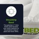 thumbnail image 5 of Funda protectora de colchón GhostBed resistente al agua King White, 5 of 9