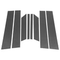 thumbnail image 1 of Pegatina anti rasguños de moldura de ventana del pilar de la puerta Unique Bargains, cubierta exterior para Ford Territory 2019-2021, patrón de fibra de carbono negro, 1 of 7
