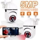 thumbnail image 1 of Cámara de vigilancia de 5MP para exteriores, VIDEOVIGILANCIA IP, Wifi, impermeable, protección de seguridad externa, Monitor inalámbrico para el hogar, Trcking de movimiento, 1 of 3