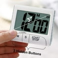 thumbnail image 2 of Temporizador de cocina con pantalla, eco magnético, cuerda de alarma fuerte, temporizador de cocina, maestro de cocina, juego de estudiantes, reunión para niños Vhermosa 18*15*7cm, 2 of 4
