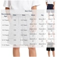 thumbnail image 2 of Boys Shorts Boy 100% Cotton Athletic Shorts Kids Casual Summer Clothes with Pockets Years 3-12 Black-A, 2 of 6
