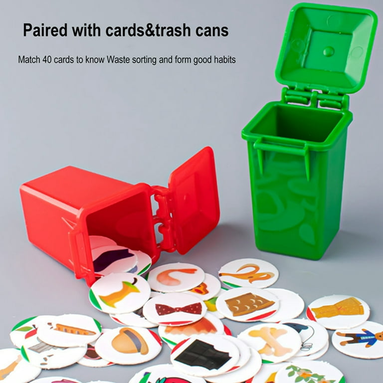 Garbage Truck Toy for Kids with 4D Lights and Sounds - Battery 