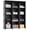 Black, variant on Closet Organizers and Storage, 12 Cube Storage Organizer, Portable Closet Organization Clothes Shelves for Kids, Closet, Bedroom, Bathroom, Office, Black