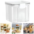 thumbnail image 5 of ACDANC Airtight Flour Sugar Storage Container Stackable Food Containers with Lids,Clear, 5 of 8